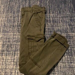 dark green cargo pants